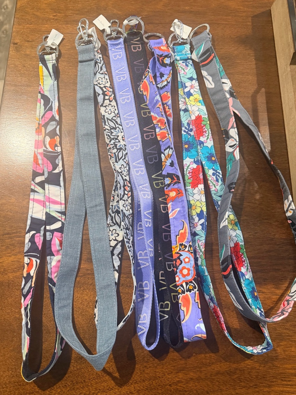 Vera Bradley Multicolor Floral & Patterned Lanyard Set 8 NWT Lanyards